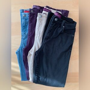 Gloria Vanderbilt Women's Skinny Jeans - Black, Cream, Purple, Blue